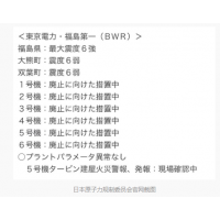 福岛核电站触发火灾警报